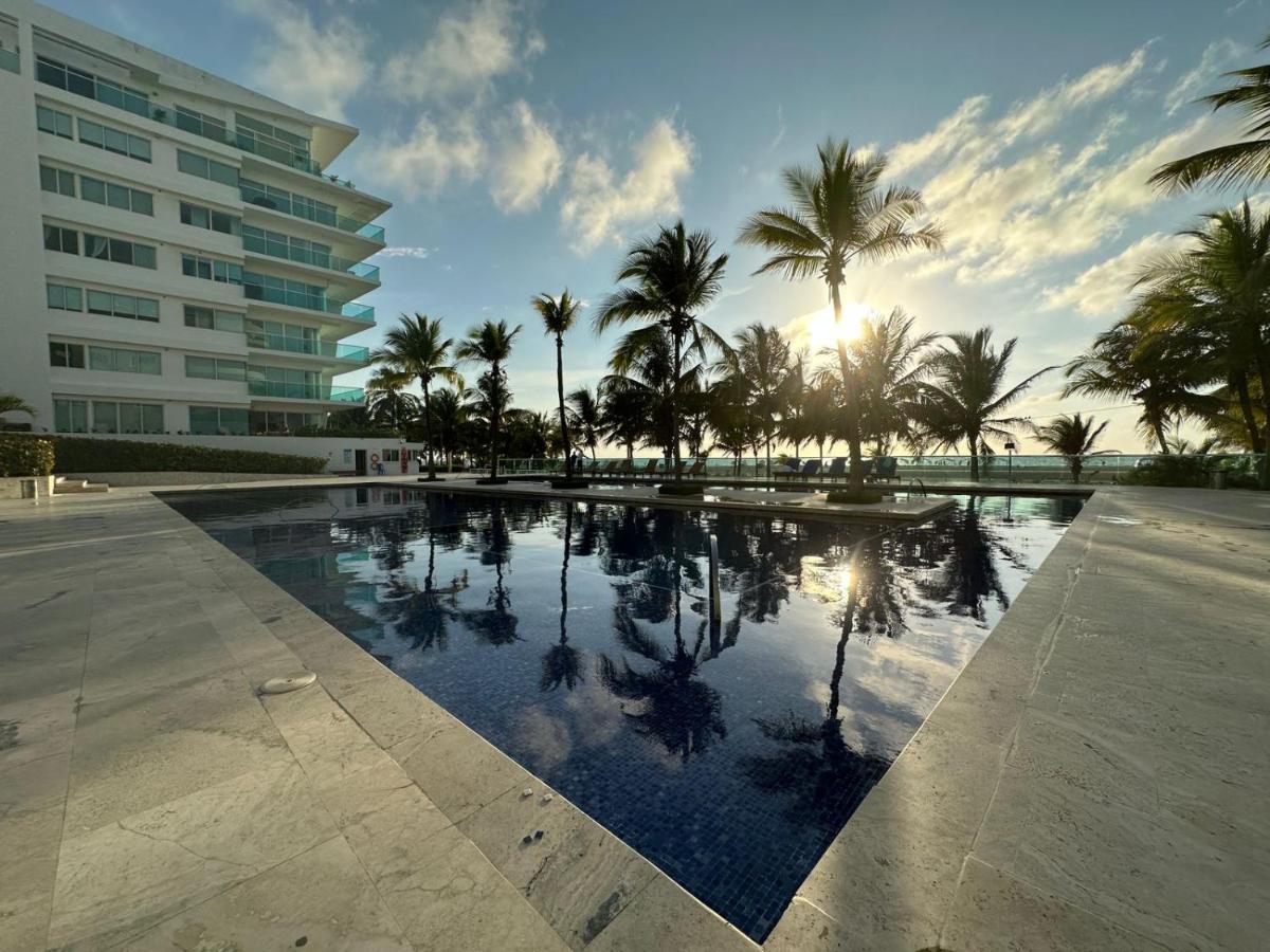 Espectacular Apto En Cartagena Con Salida Directa A La Playa Lägenhet Exteriör bild